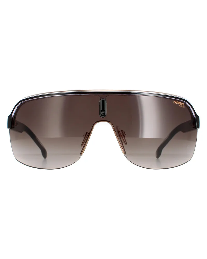Carrera Schild Unisex Schwarz Gold Braun Gradient Topcar 1/N Schwarz