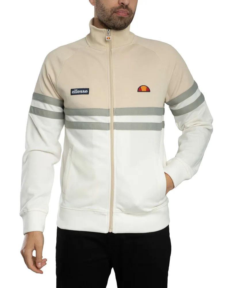 Ellesse Rimini Trainingsjacke, Weiß Weiß