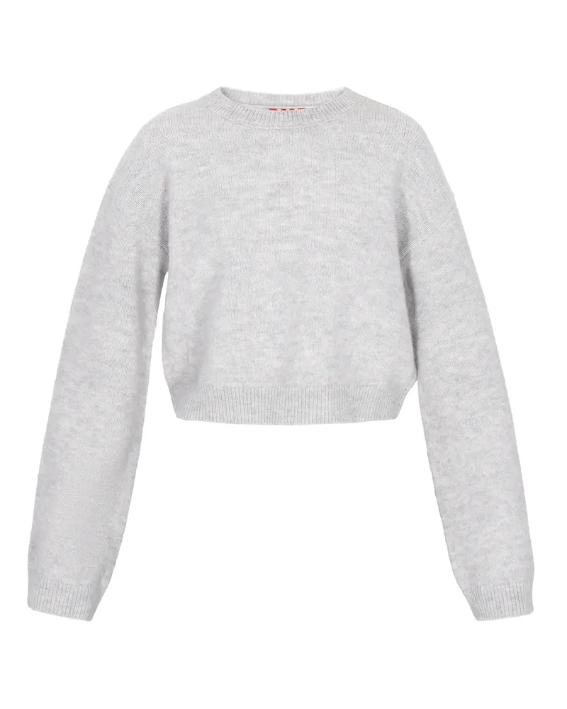 My Mo Pullover Frauen HellGrauMelange Hellgrau
