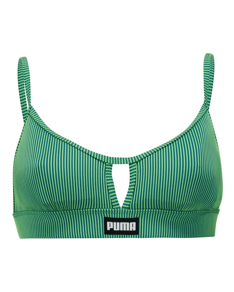 Puma Peek A Boo" Bikini Oberteil für Damen (Grün Grün