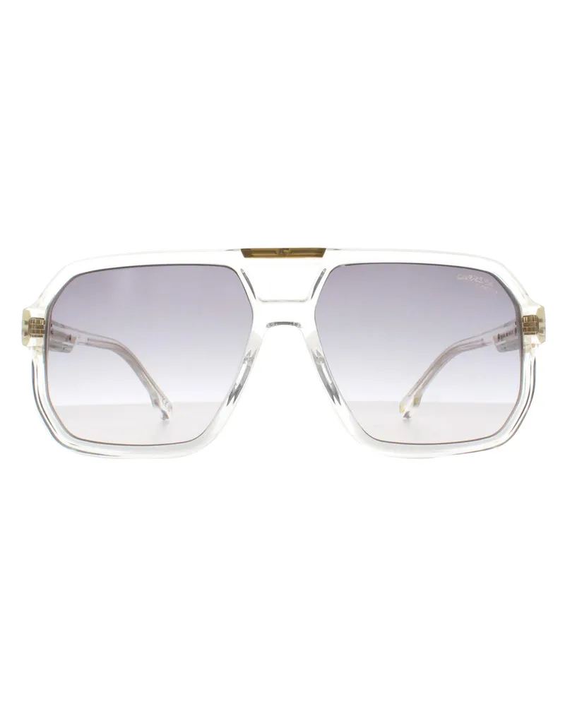 Carrera Aviator Herren Kristall Grau Gold Spiegel Gradient VICTORY C 01/S Weiß