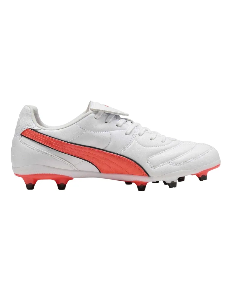 Puma Liga" Kingsize Fußballschuhe mit festem Boden für Herren (Puma Weiß Weiß