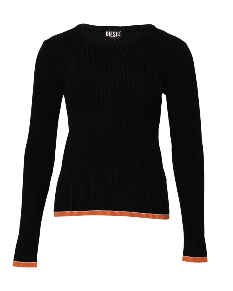 Diesel Arinne" Sweatshirt für Damen, Schmal (Schwarz Schwarz