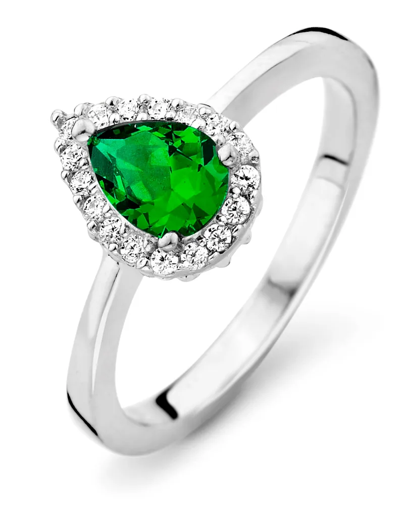 Orphelia Damen-Ring Sterling-Silber 925 – Silber ZR-7226/EM Silber