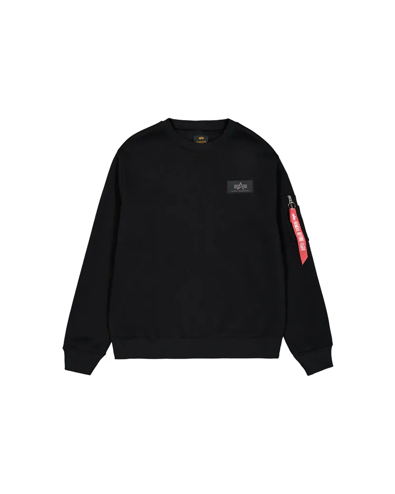 Alpha Industries Backprint Sweatshirt Schwarz