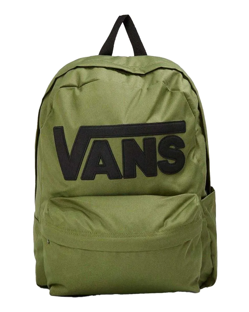 Vans Old Skool" Rucksack für Herren , Logo (Grün Grün