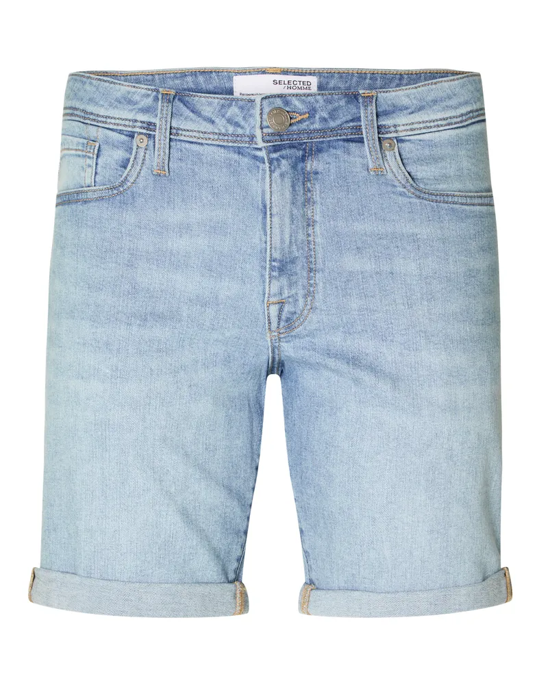 Selected Shorts Alex Slim Short Blau Blau