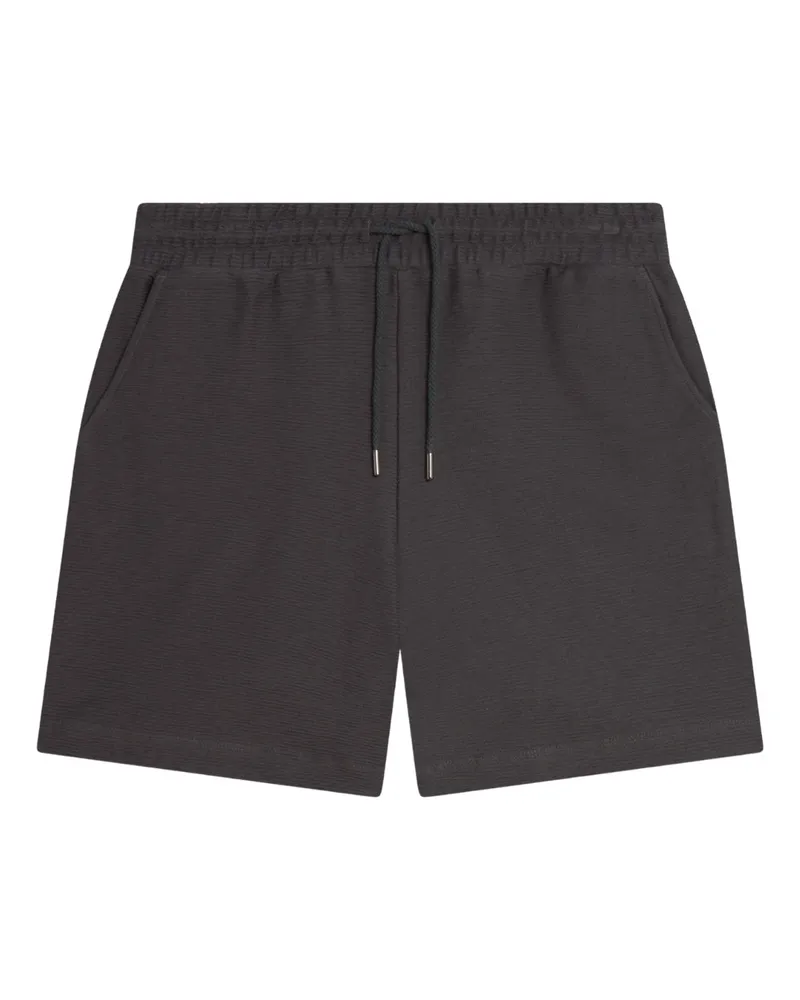 Ted Baker Ladislo Regular Baumwollshorts, Grau, Mit Kordelzug Anthrazit