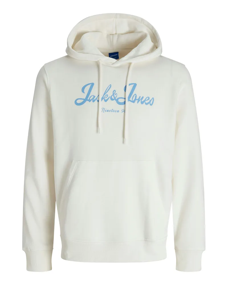 Jack & Jones Jor Time Sweat Hood  von  in der farbe Weiss Weiß