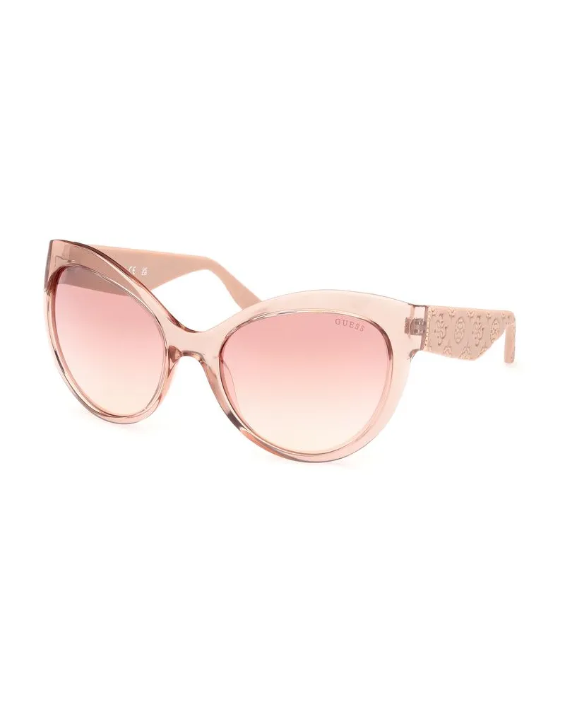 Guess Beige Harz Sonnenbrille Beige