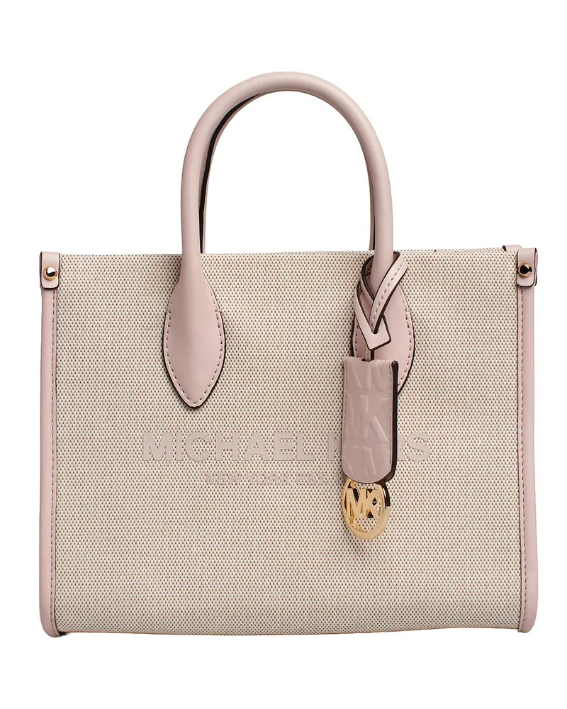 Michael Kors Mirella Kleine Umhängetasche mit Signatur-Logo 35S2G7ZC5C für Damen Beige