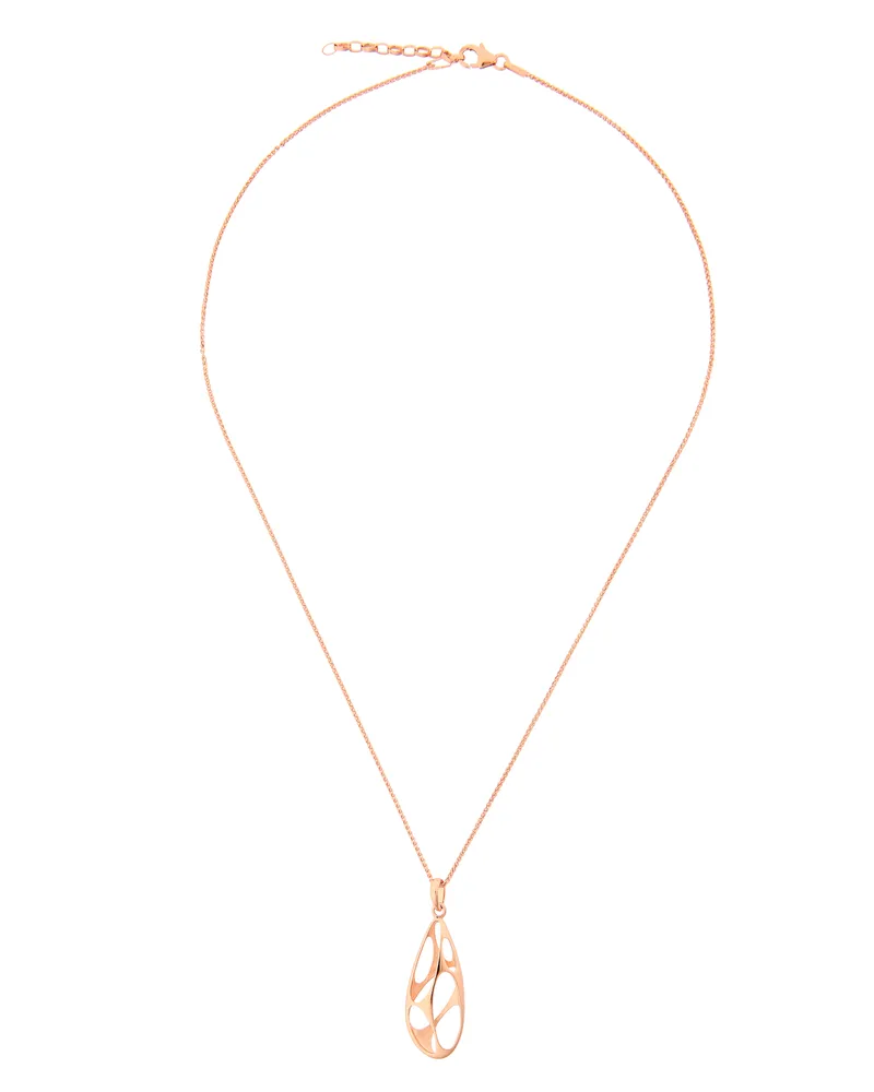 Orphelia Ava' Damen-Kette mit Anhänger aus 925er Sterlingsilber, Rosé, ZH-7374 RG Rosé