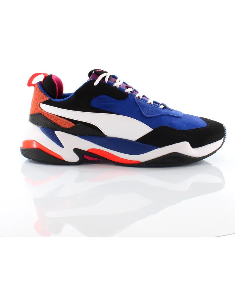 Puma Thunder 4 Life Blue Chunky Low -up Herren -Trainer 369471 01 Blau