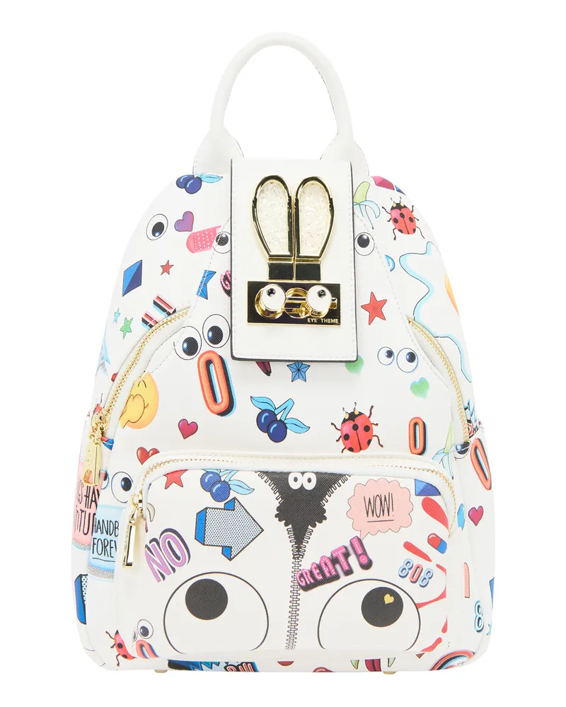 My Mo RUCKSACK RUCKSACK Frauen Weiß Weiß