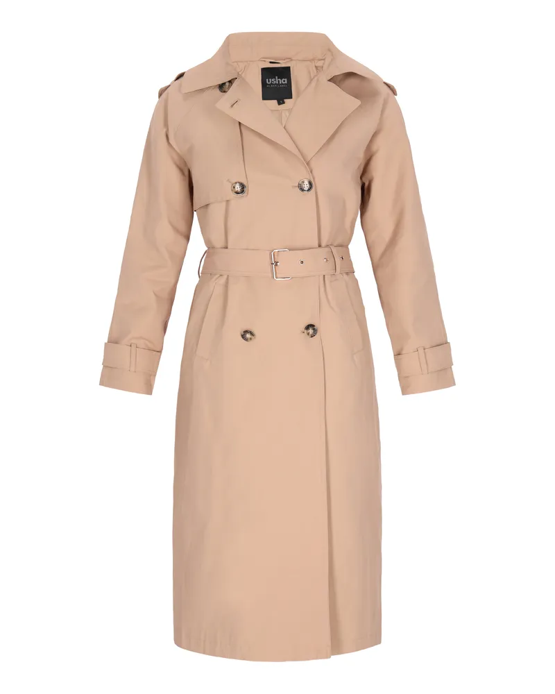 Usha Mantel Frauen Beige Beige