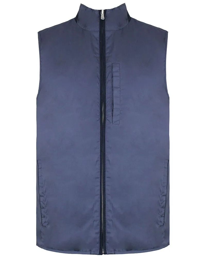 Hackett Nylon Mens Navy Gilet Marineblau
