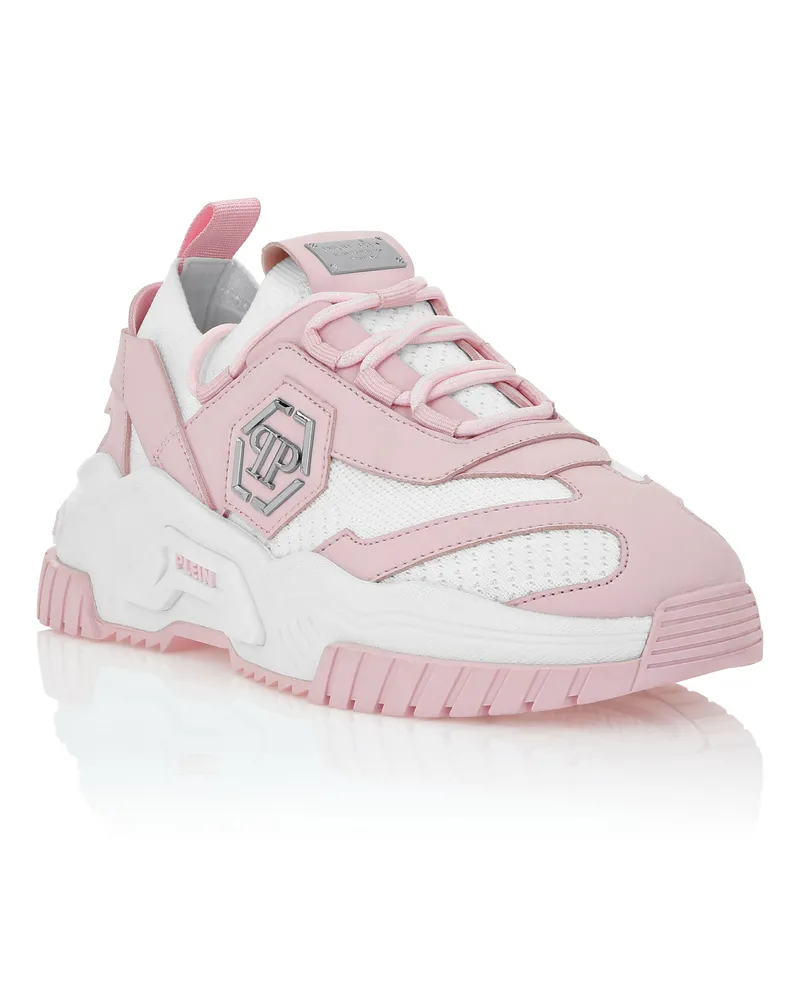 Philipp Plein Low-Top Turnschuhe Predator Weiß