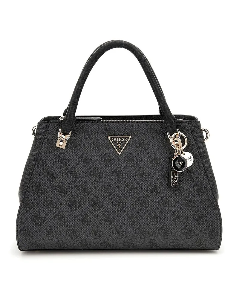 Guess Noelle II Luxus-Satchel Dunkelgrau