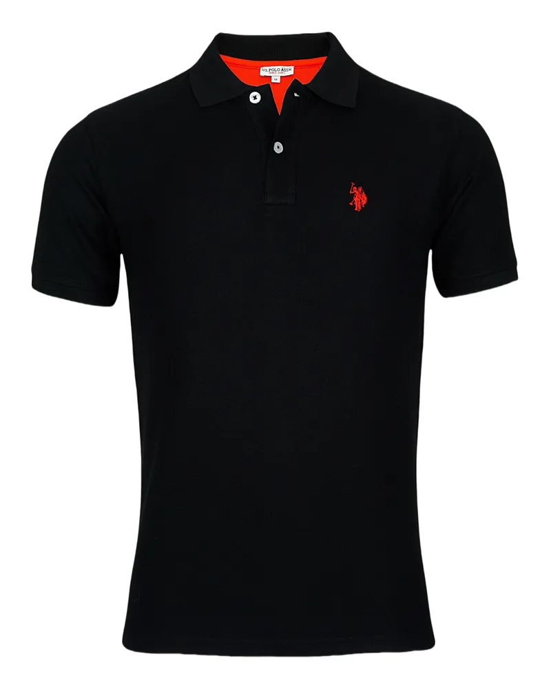 U.S. Polo Assn.  Poloshirt Schwarz