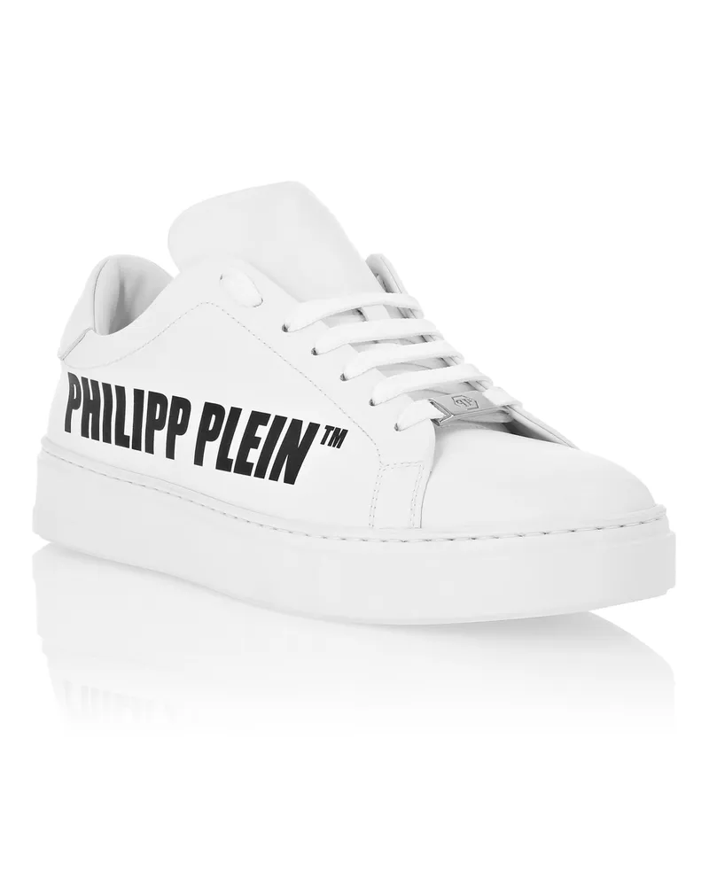 Philipp Plein Lo-Top Turnschuhe Weiß
