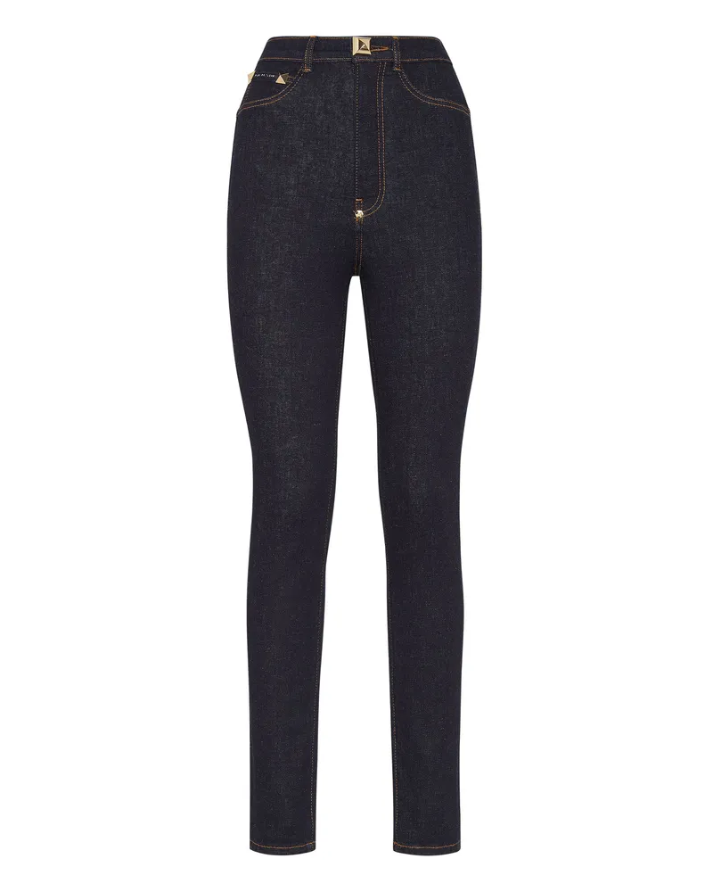 Philipp Plein Jeggings Dunkelblau