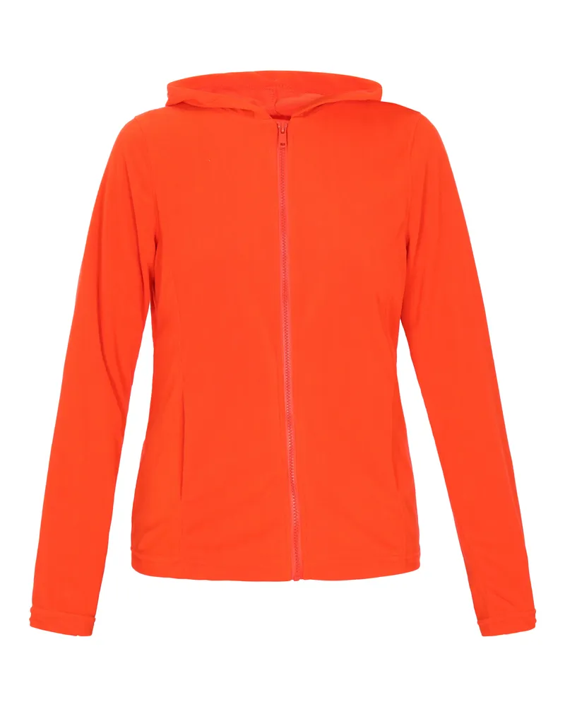 My Mo Fleecejacke Damen orange Orange