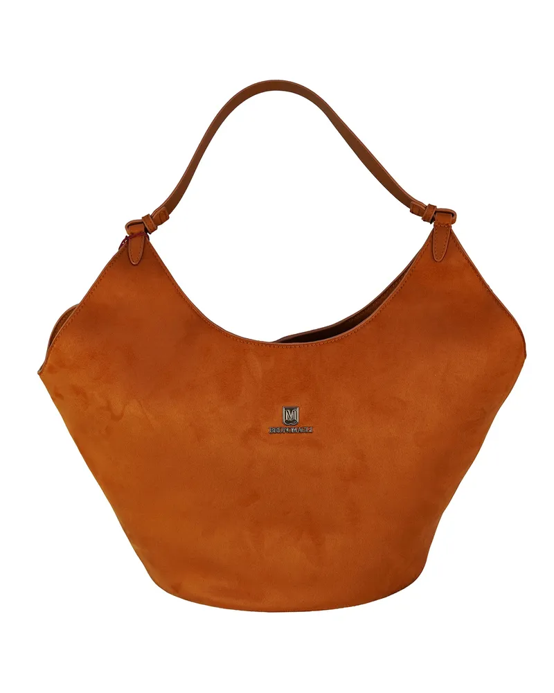 Bruno Magli Schultertasche für Damen - Orange Orange
