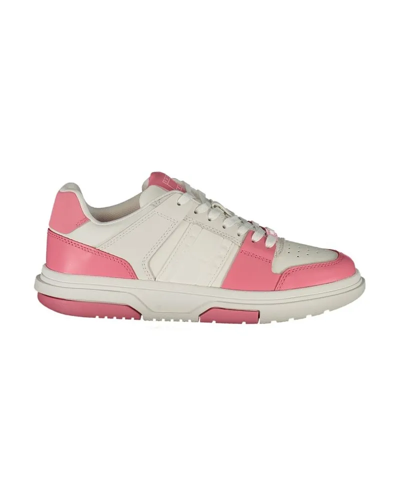 Tommy Hilfiger Fw0fw07476 Leder Sneakers Weiß