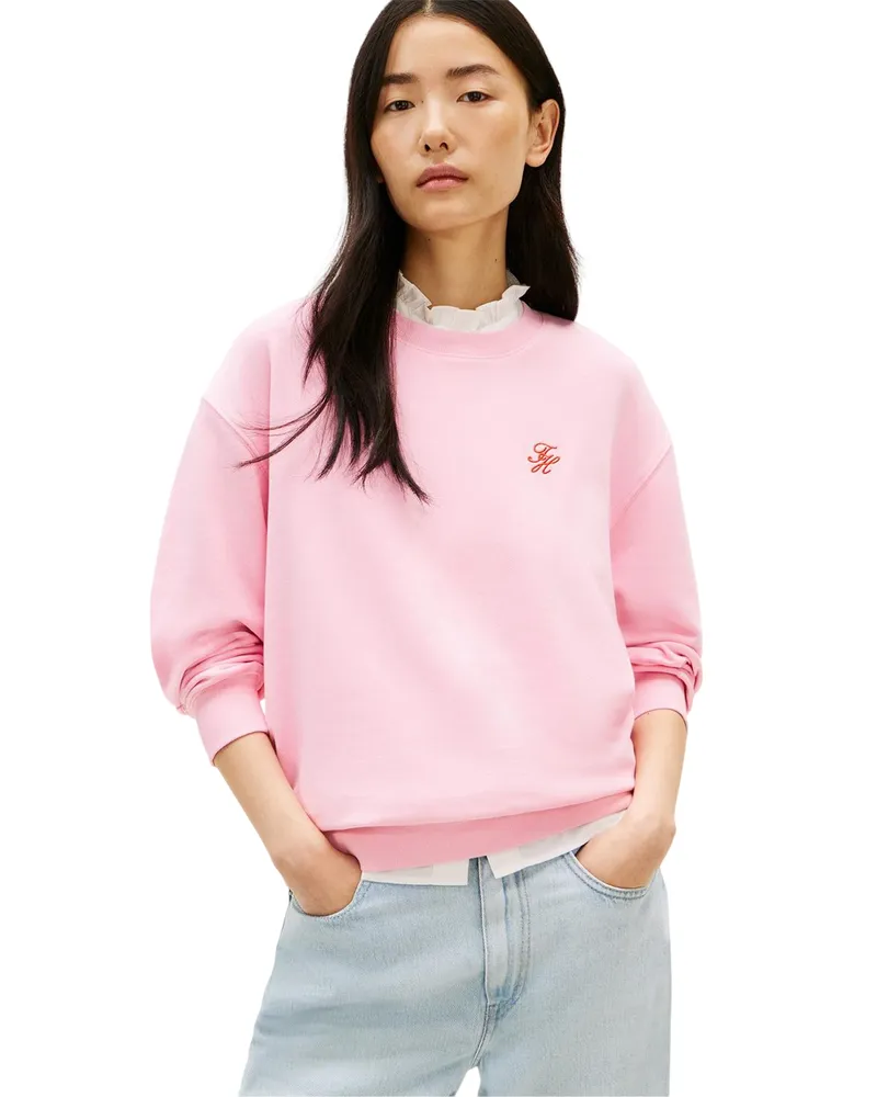 Tommy Hilfiger Sweatshirt für Damen (Pink Rosa