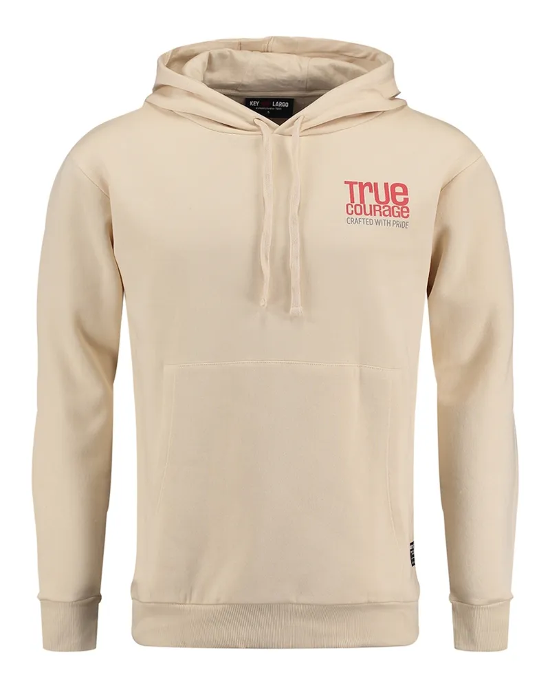 Key Largo Kapuzensweatshirt Beige