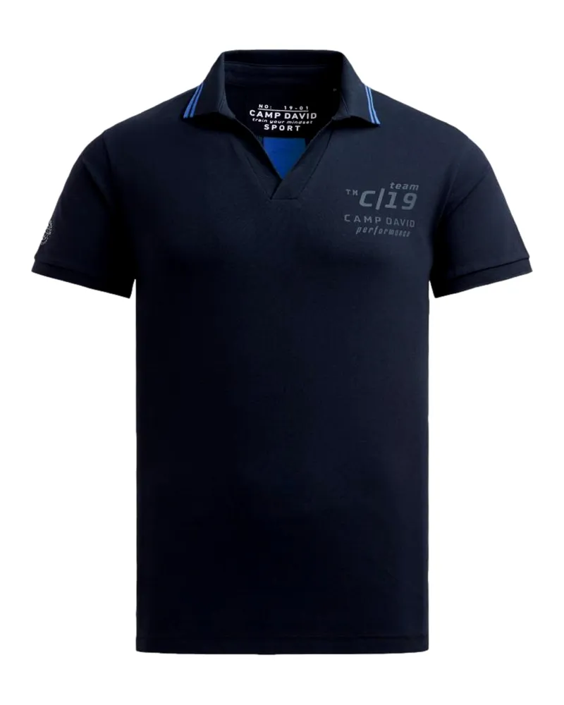 CAMP DAVID Poloshirt Dunkelblau