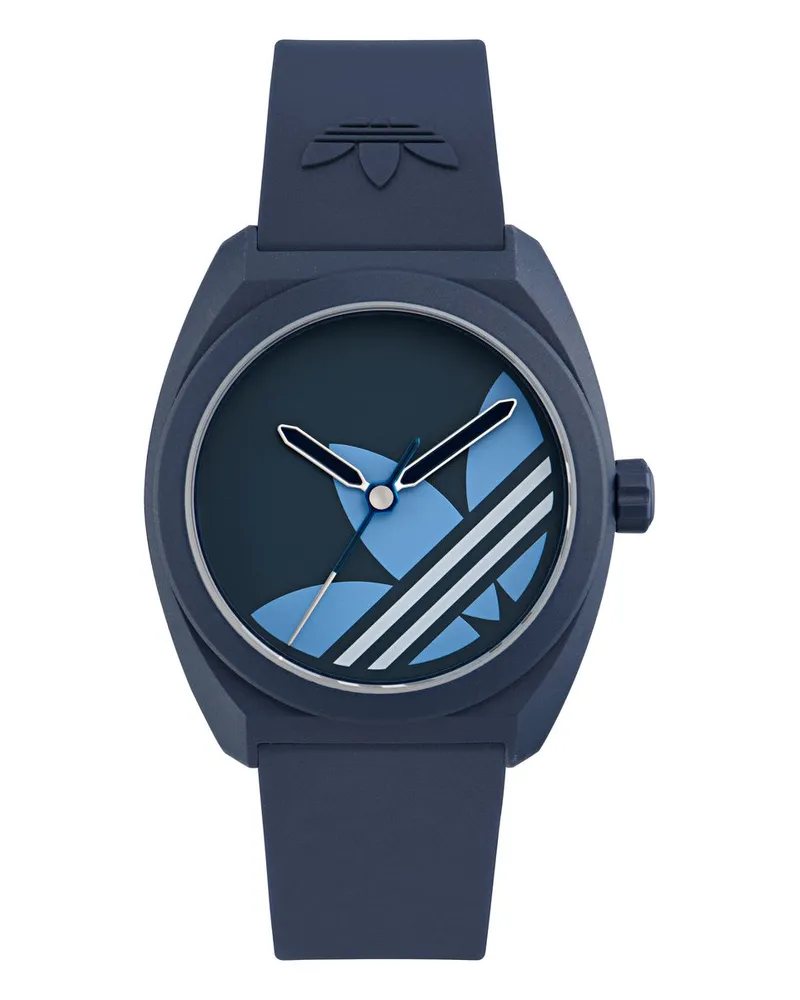 adidas Projekt Drei Unisex Uhr Blau AOST26046 Blau