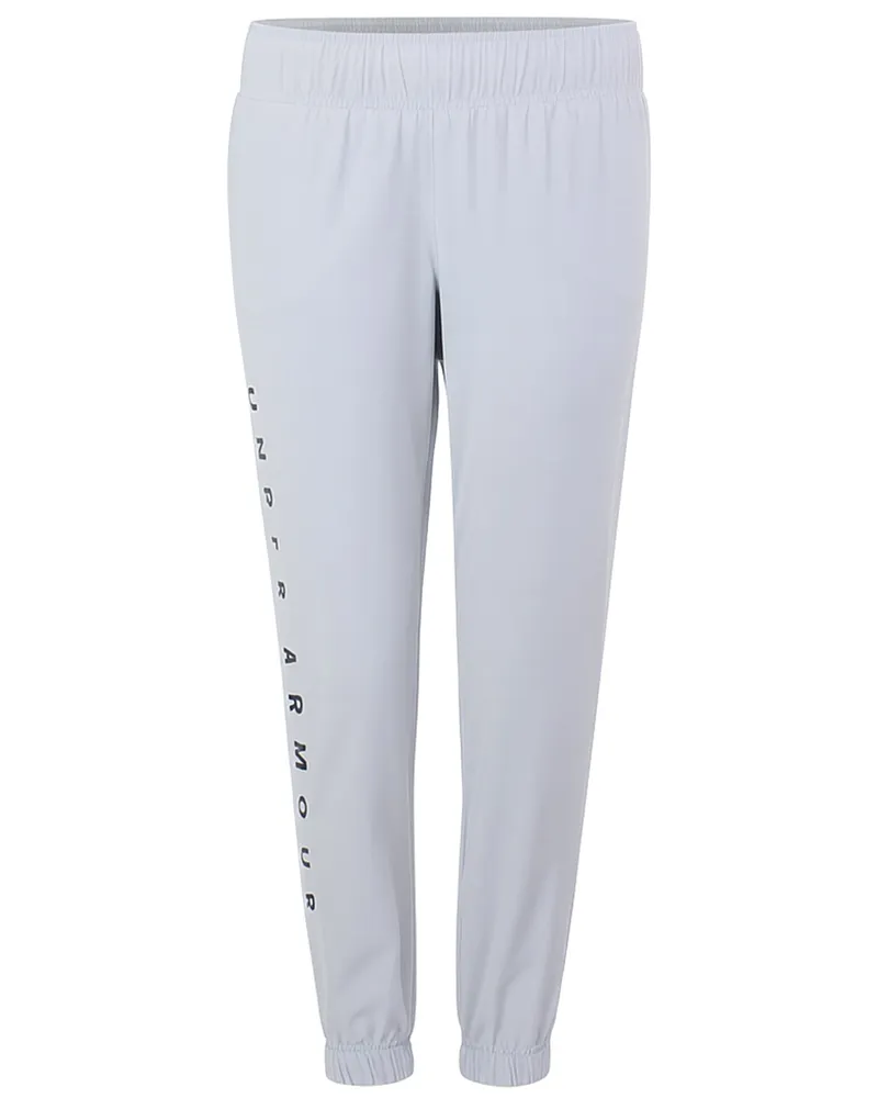 Under Armour Woven Damen Graue Trainingshose Grau