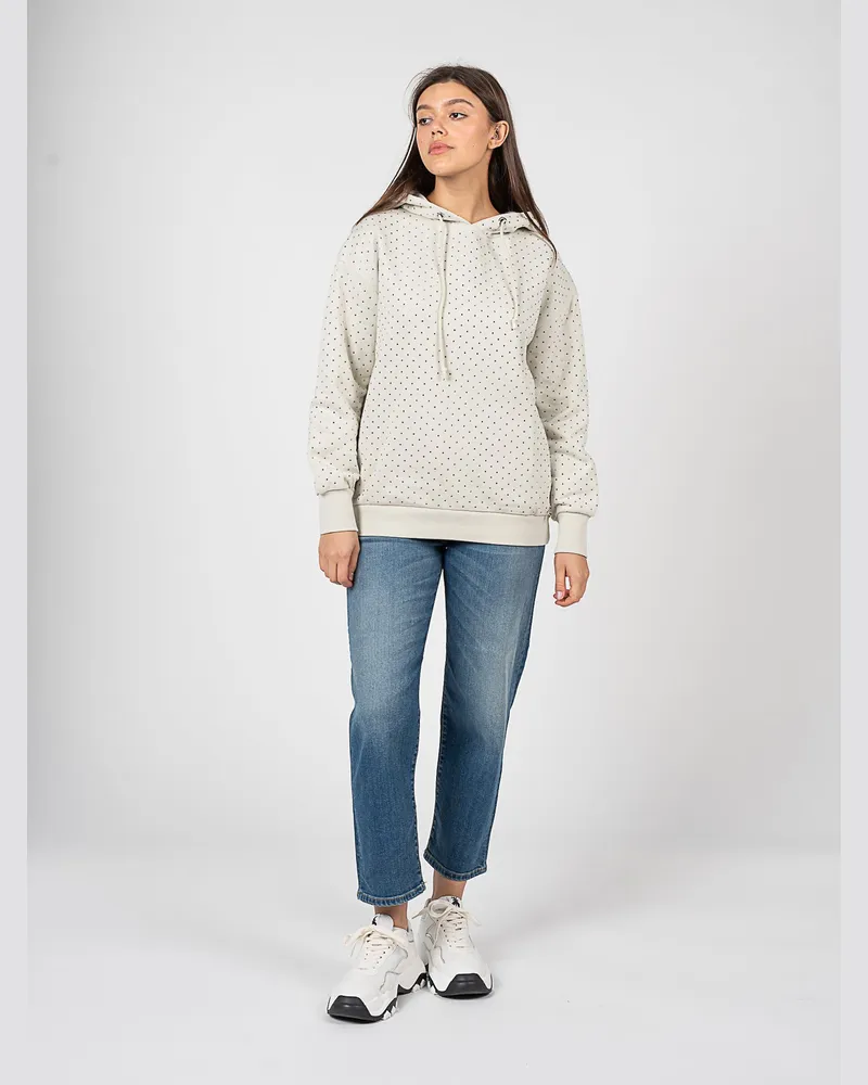 Patrizia Pepe Sweatshirt Damen weiß Weiß