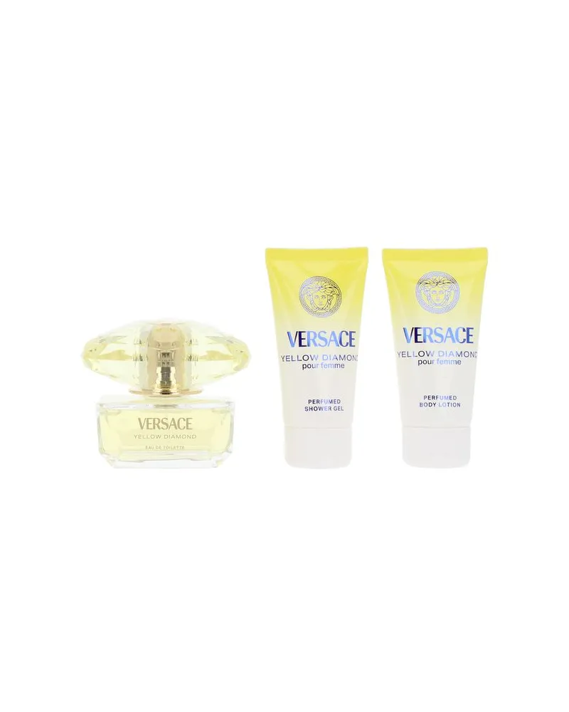 Versace Gelbe Diamant-etui 3 Stk 3 pz 