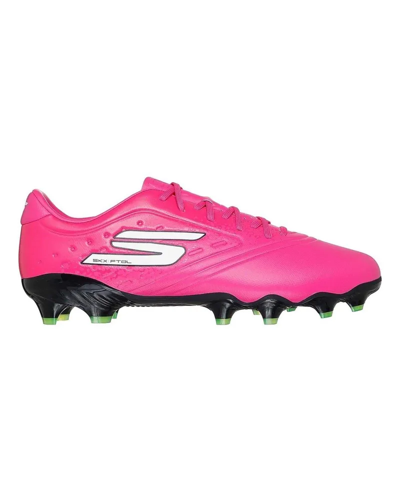 Skechers Fußballschuhe mit festem Boden für Herren/Damen Unisex (Pink/Schwarz Rosa