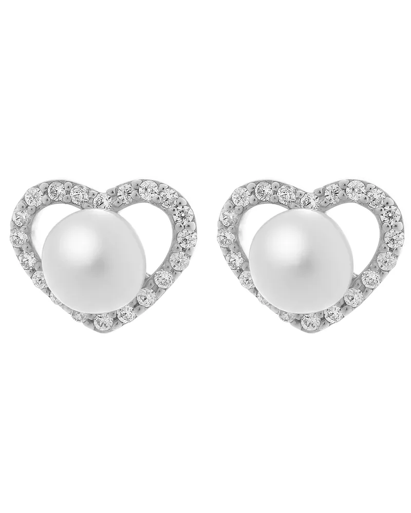 Orphelia Alberte' Ohrstecker für Damen aus 925er Sterlingsilber - Silber ZO-7233 Silber