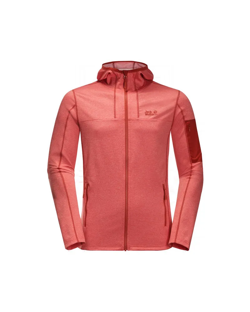Jack Wolfskin Milford Herrenjacke Rot