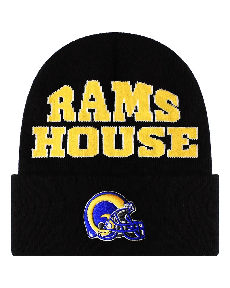 Mitchell & Ness NFL Los Angeles Rams Origins Strickmütze Schwarz