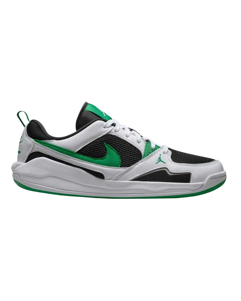 Nike Air Jordan CMFT Era" Basketball Schuhe für Herren, Leder (Schwarz/Grün/Weiß Schwarz