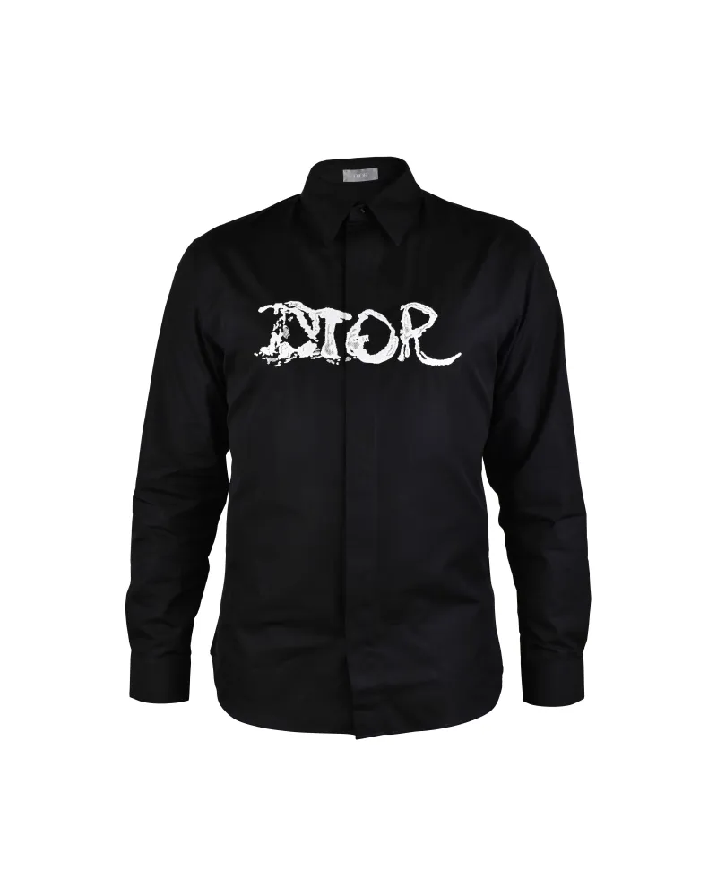 Dior Hemd Schwarz Schwarz