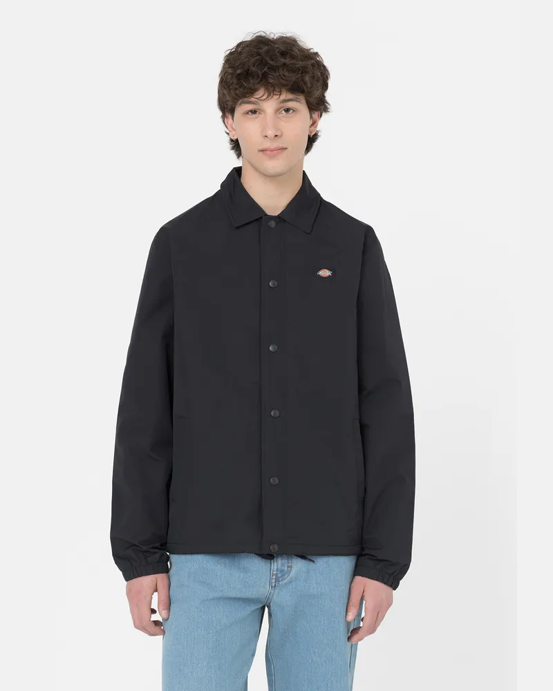 Dickies Oakport Coach Jacke - Schwarz Schwarz