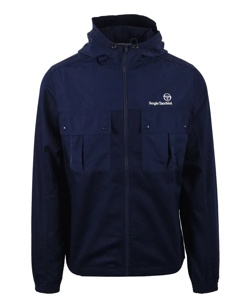 Sergio Tacchini CALISTI HOODED JACKET MARITIME BLUE Marineblau
