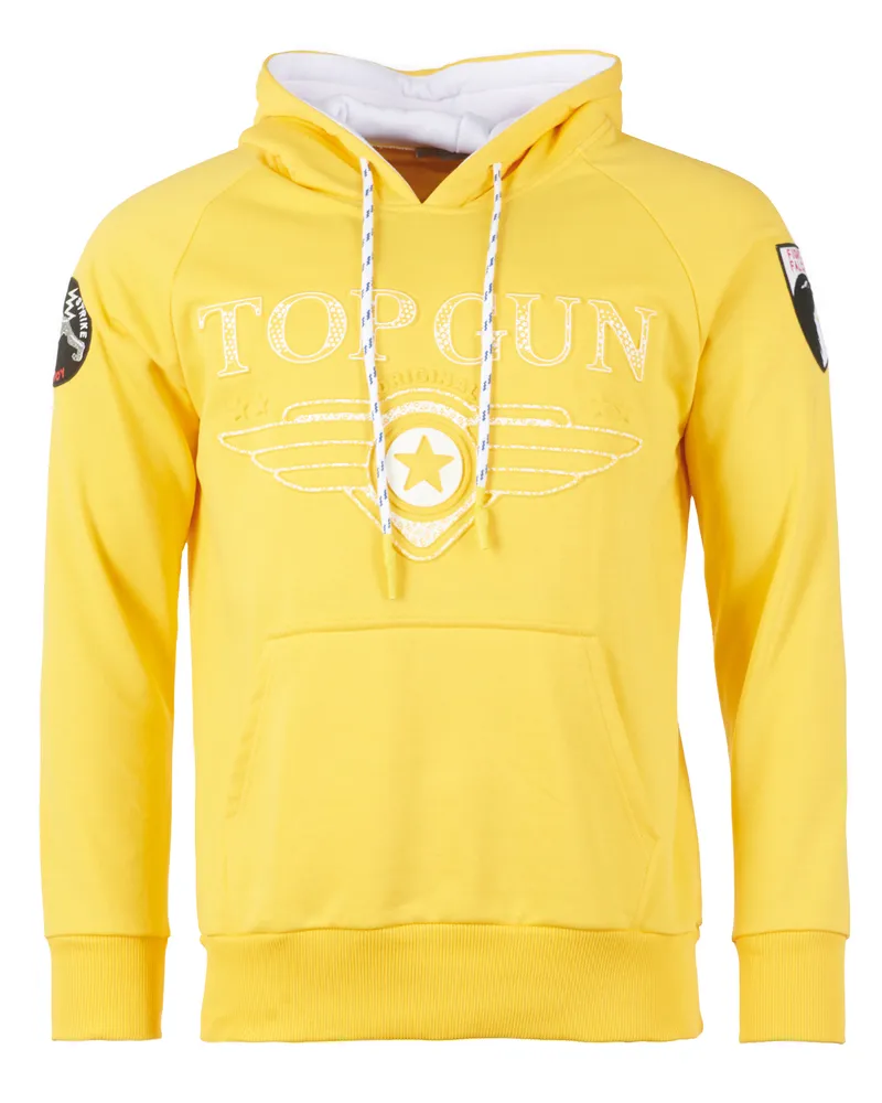 Top Gun Hoodie Defend TG20193010 - Gelb Gelb