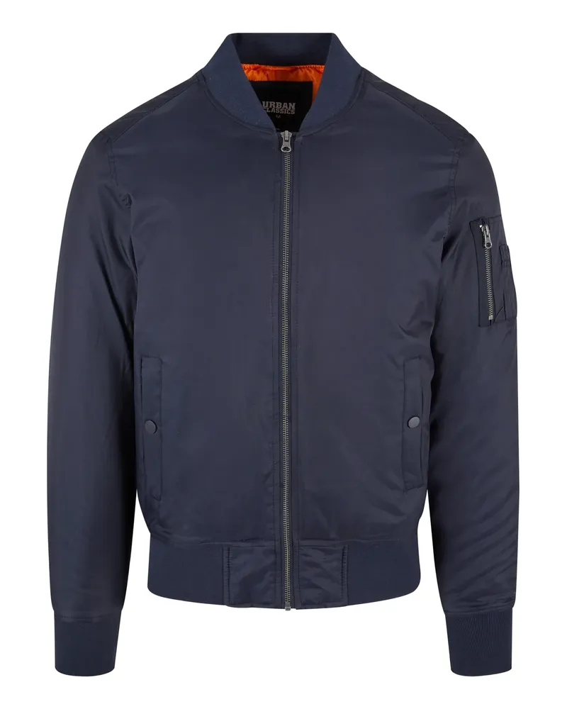 Urban Classics Basic" Bomberjacke für Herren (Marineblau Marineblau