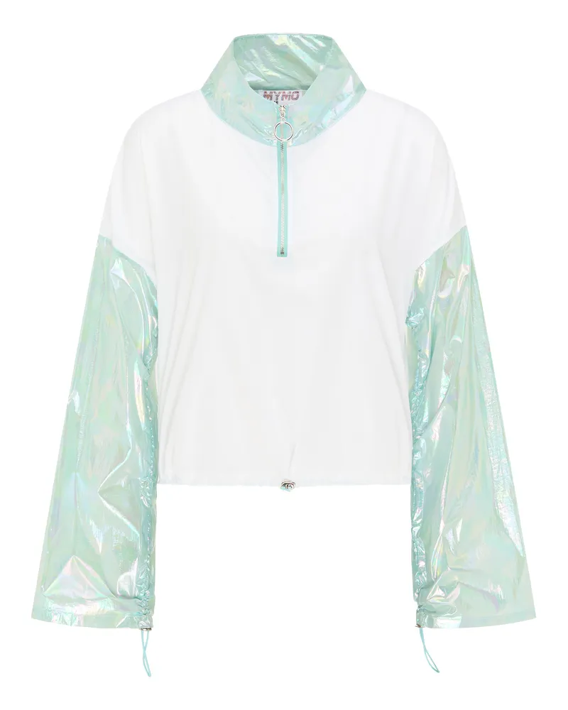 My Mo Windjacke Damen Minze Marineblau