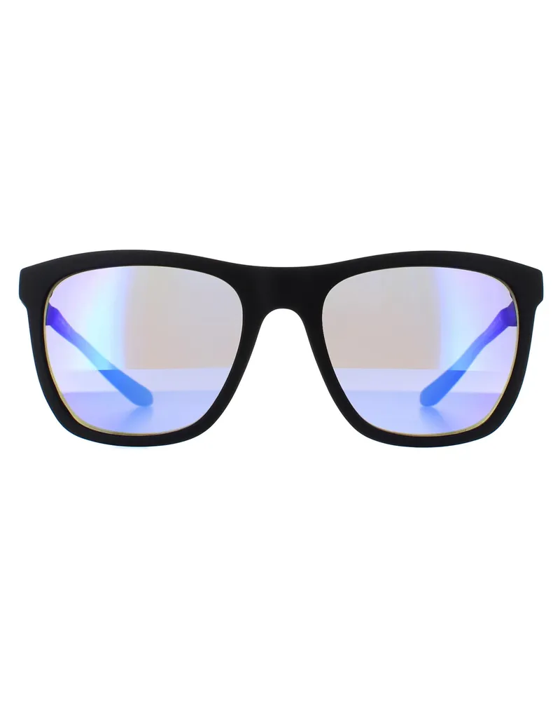 Dragon Rectangle Mens Matte Black Lumalens Blue Ionized Wilder Schwarz