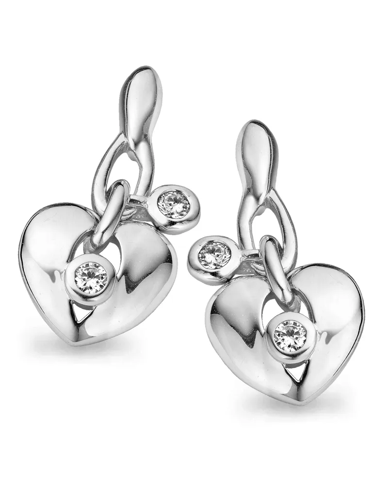 Orphelia Damen 925 Sterling Silber Ohrhänger - Silber ZO-5121 Silber