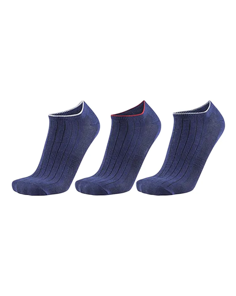 Replay Liner Socken für Herren/Damen Unisex(3er-Pack) (Dunkelblau Blau