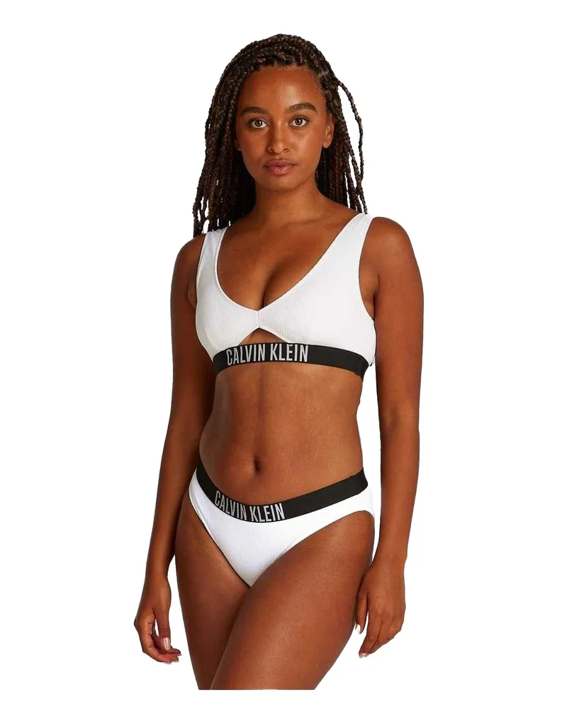 Calvin Klein Bikinihöschen für Damen (Brillantes Weiß Weiß